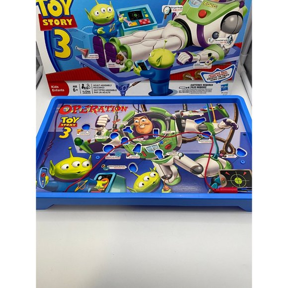 2009 Milton Bradley Hasbro Toy Story 3 Operation Board Game - Picture 4 of 5